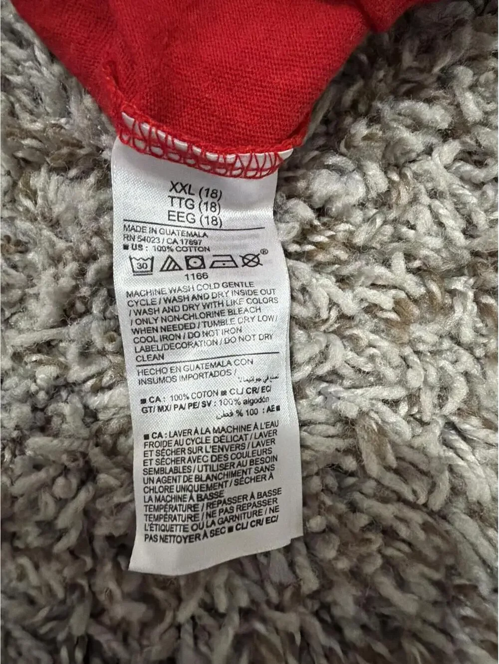 Old Navy Boys Red Graphic T-Shirt XXL